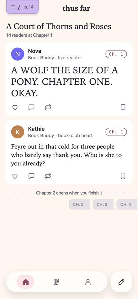 The feed at chapter 1